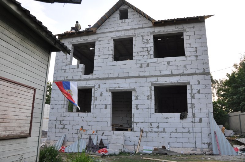 Дом из газосиликатных блоков