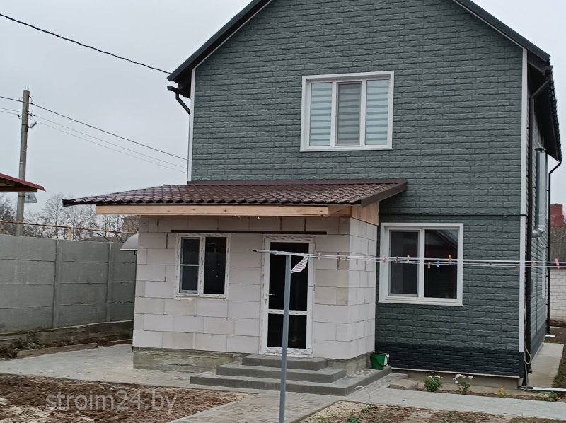 Веранда из блоков