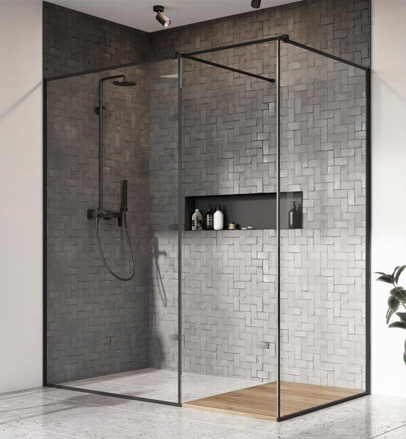 Душевая перегородка radaway modo new black ii