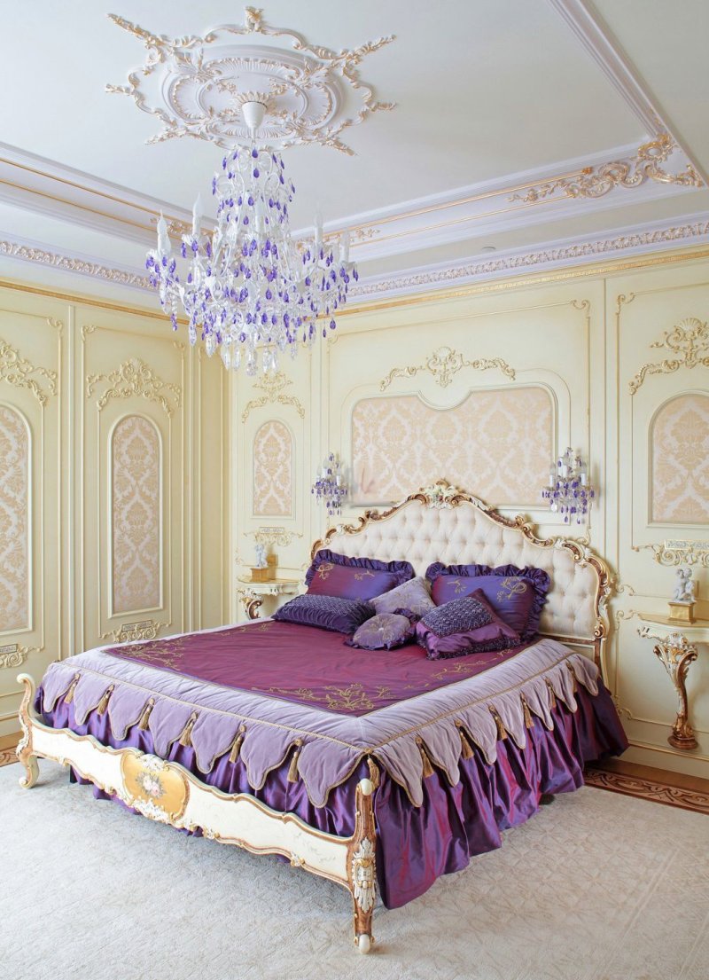 Королевская спальня luxury antonovich design