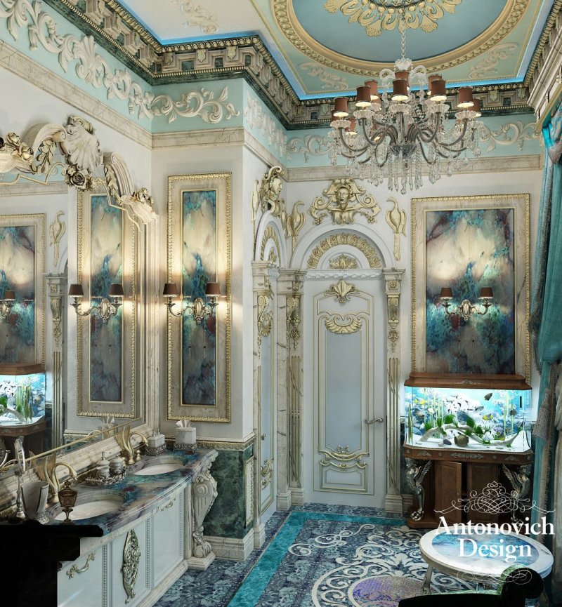 Antonovich design интерьеры в стиле ампир