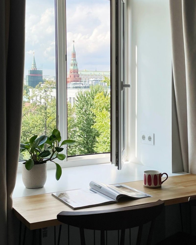 Москва вид из окна