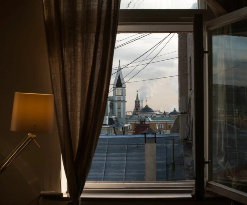 Москва вид из окна