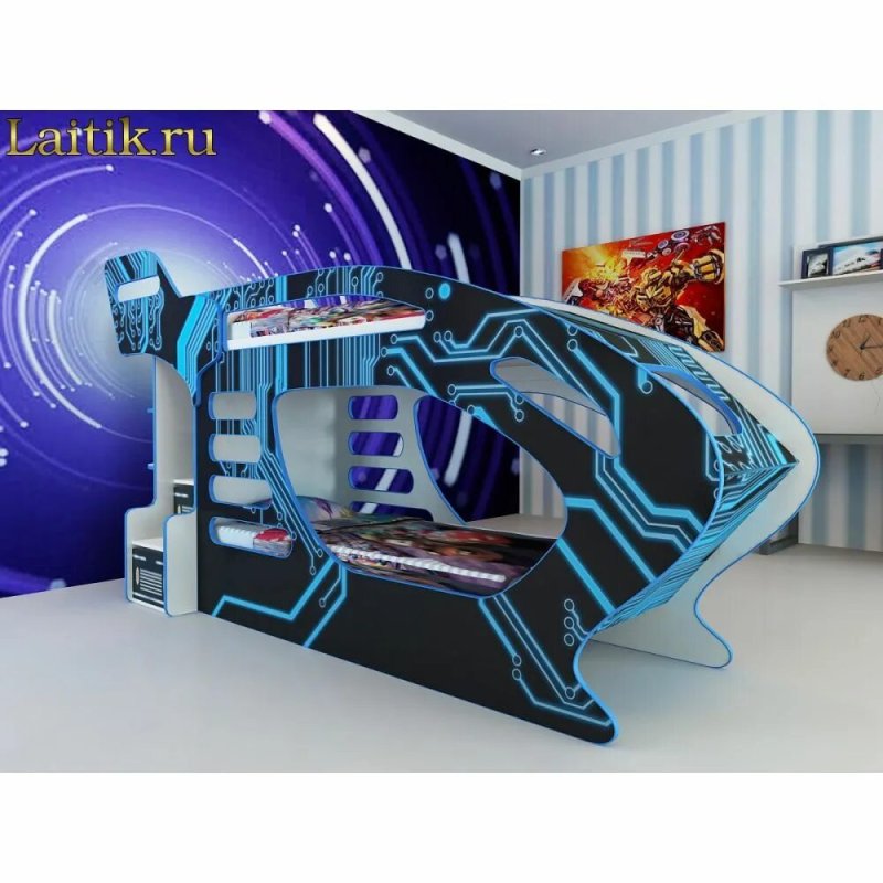 Кровать космический корабль