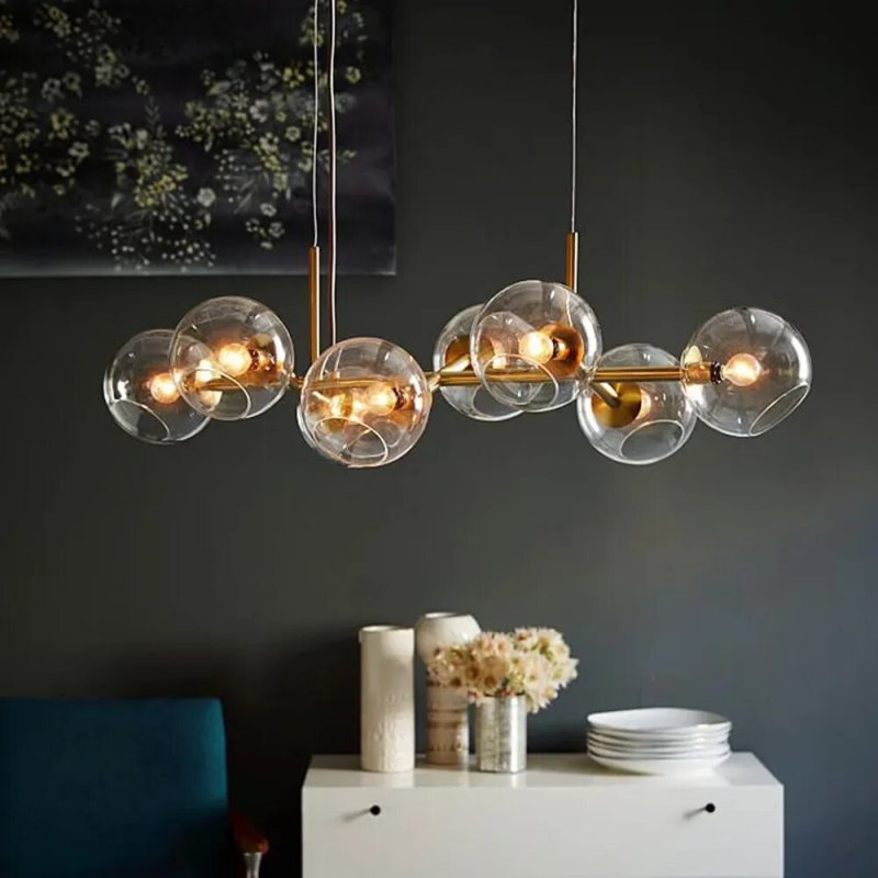 Люстра glass bubble chandelier