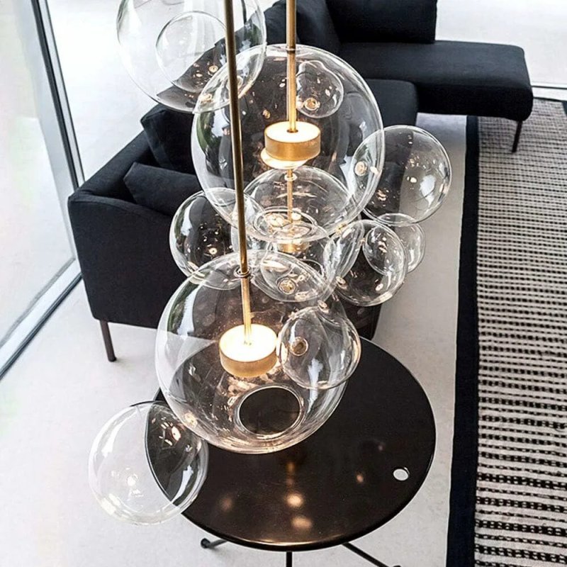 Люстра glass bubble chandelier