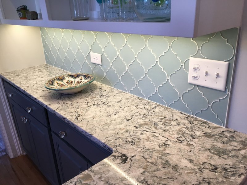 Плитка backsplash арабеск