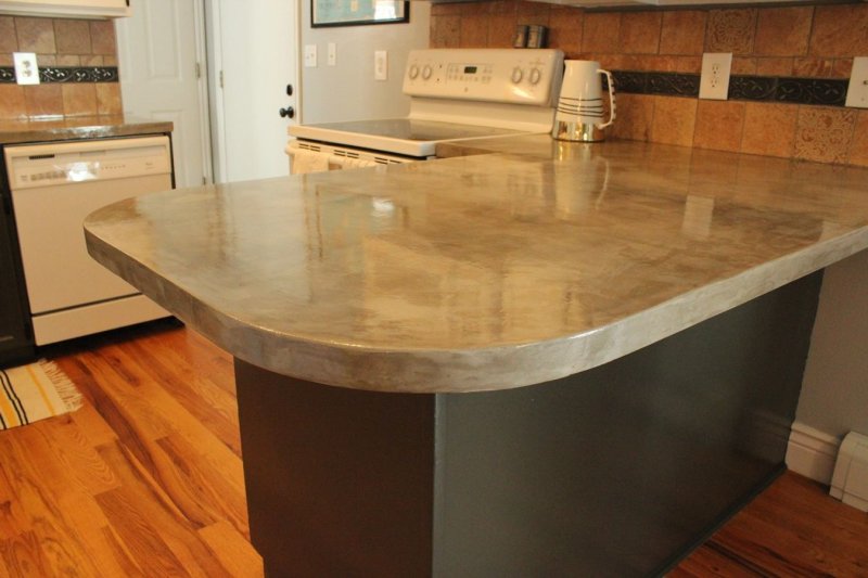 Concrete countertops