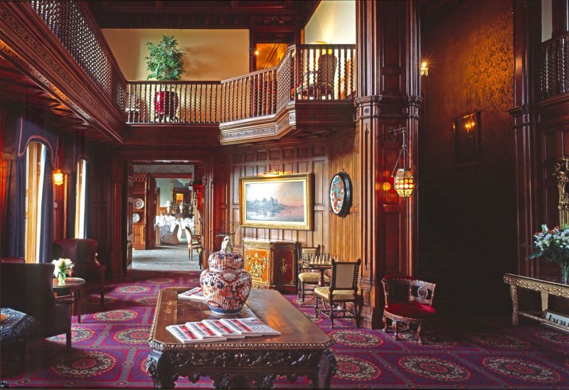 Ashford castle ирландия интерьер