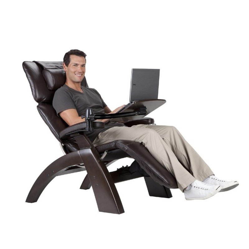 Кресло recliner со столиком для ноутбука
