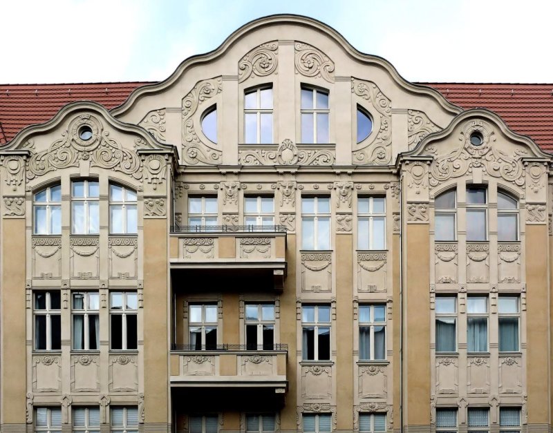 Модерн арнуво югендстиль в архитектуре
