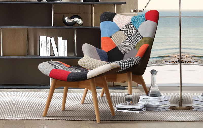 Кресло phyllis patchwork