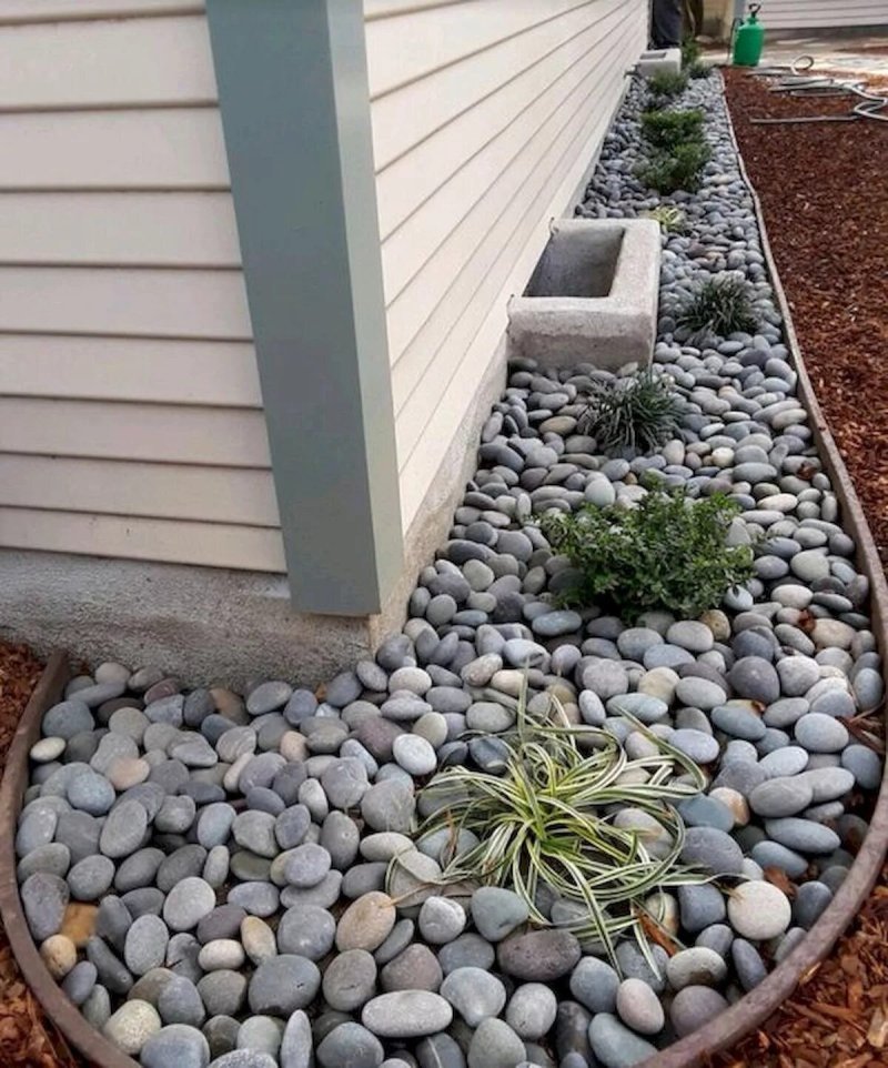 Backyard landscaping