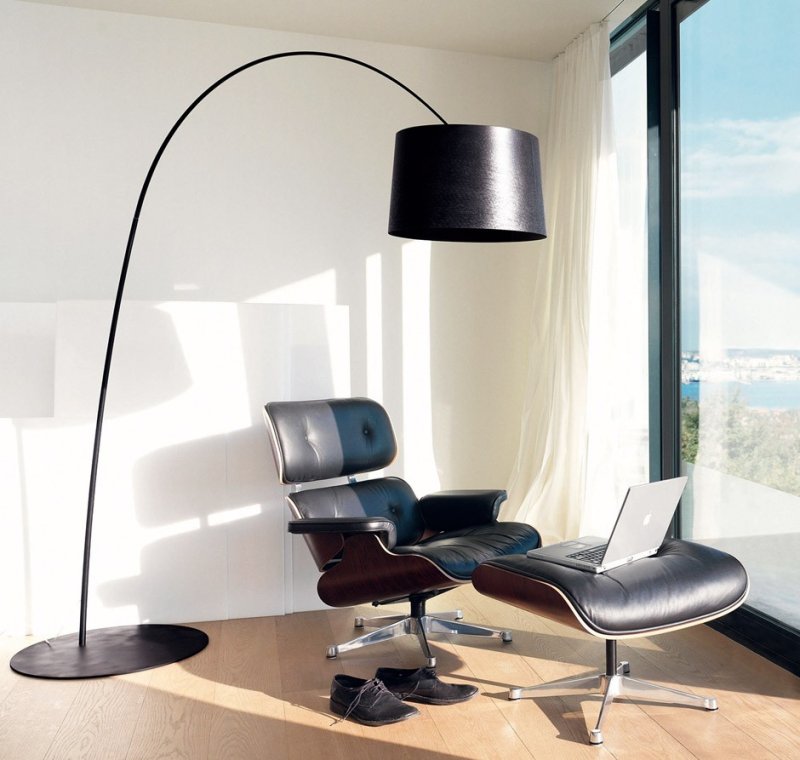 Торшер foscarini twiggy black by marc sadler