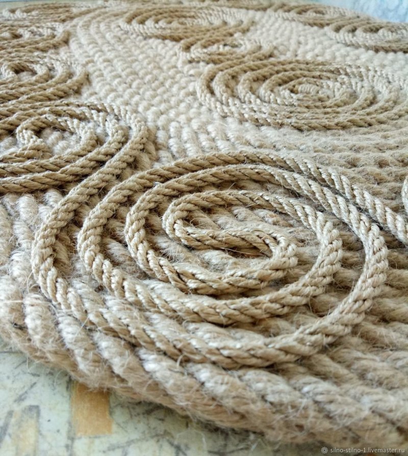 Коврик из шпагата
