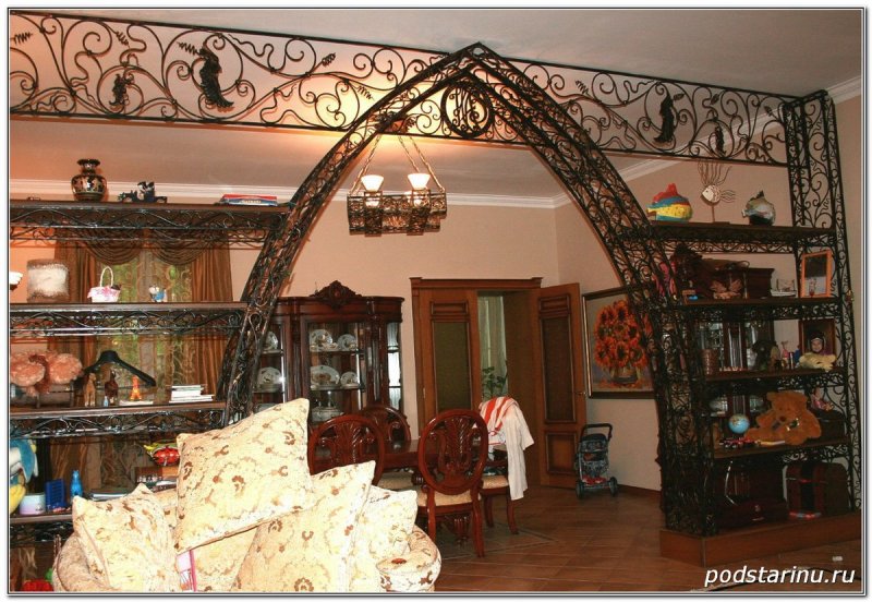 Ковка в интерьере