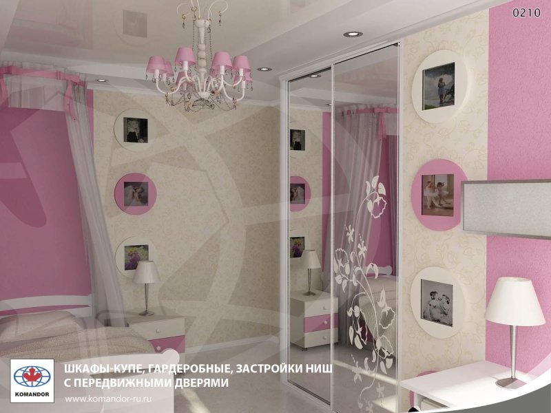 Небольшая комната для девочки