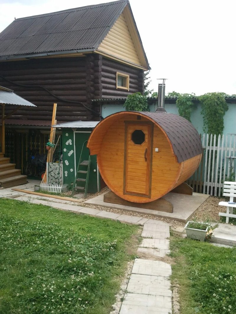 Квадро баня бочка
