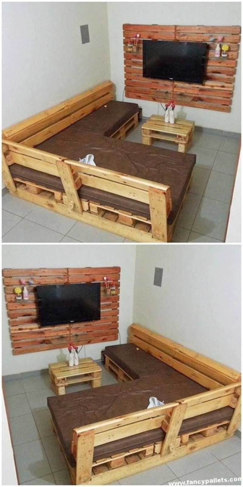 Мебель из европаллетов