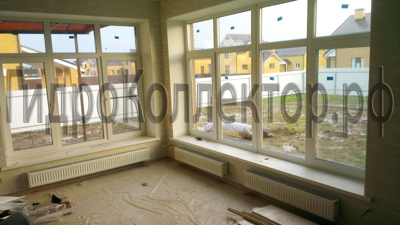 Радиаторы отопления для панорамных окон
