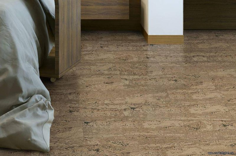 Пробковые полы corkstyle corkpro comprido brown