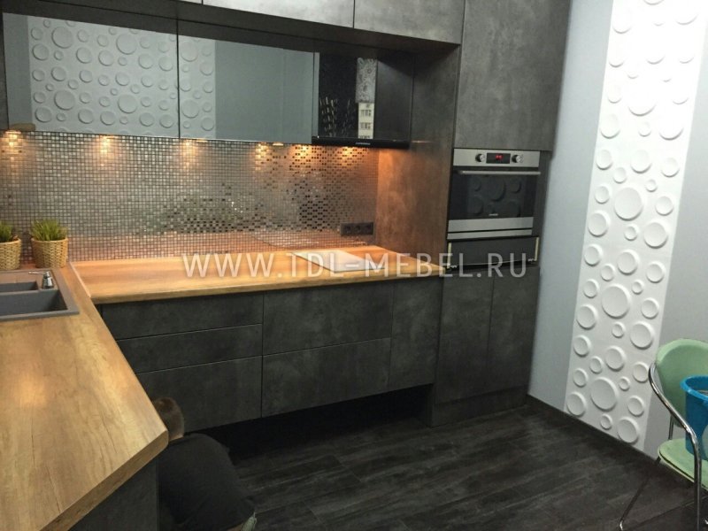 Кухни под бетон