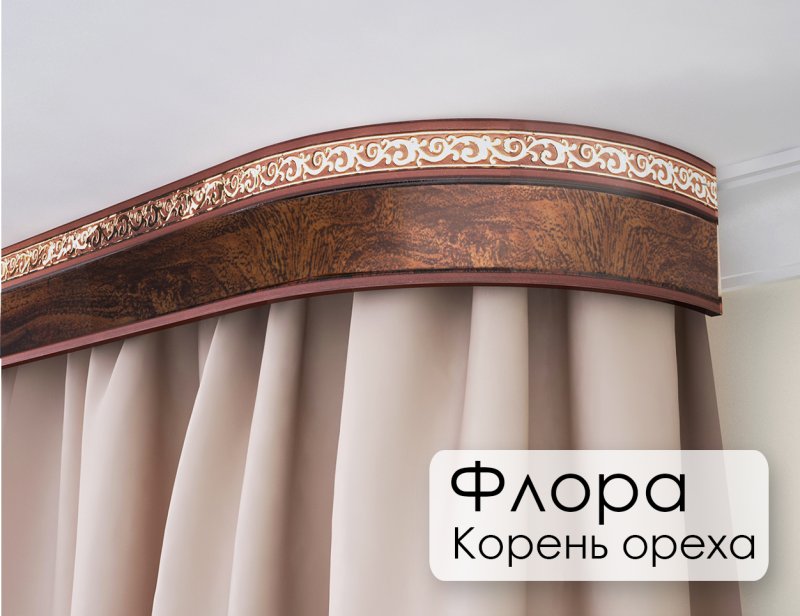 Потолочные карнизы для штор