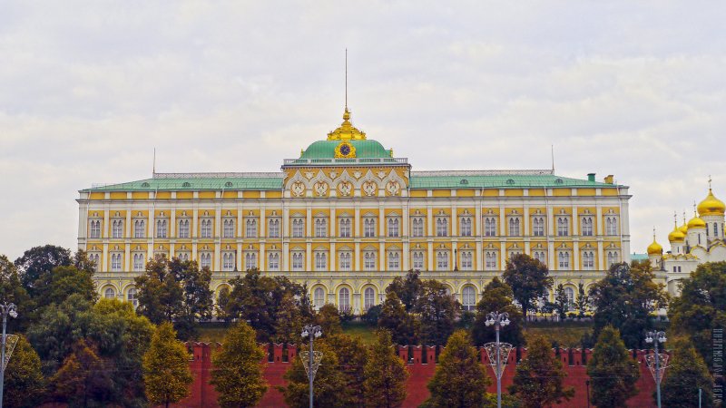 Большой кремлёвский дворец московский кремль