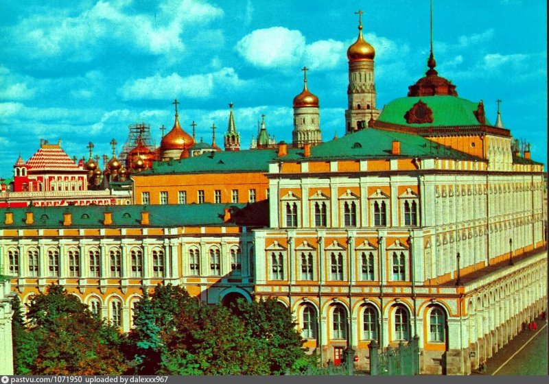 Большой кремлёвский дворец в москве