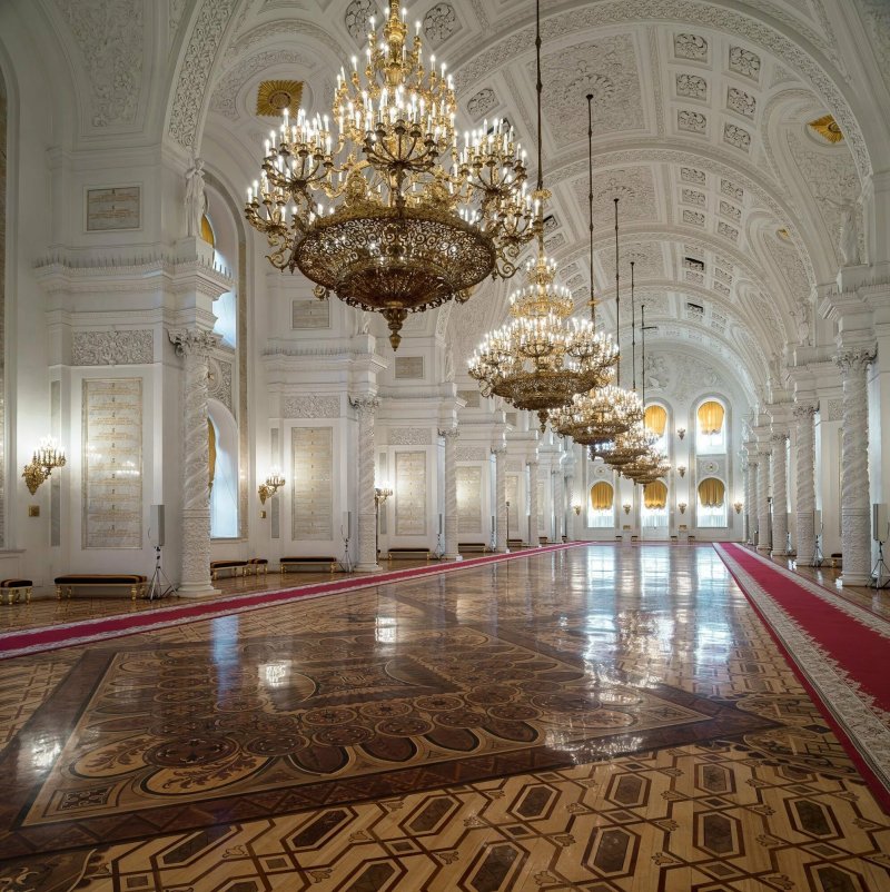 Московский кремль кремлевский дворец георгиевский зал