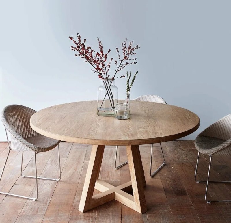 Круглый стол amclassic aim dining table