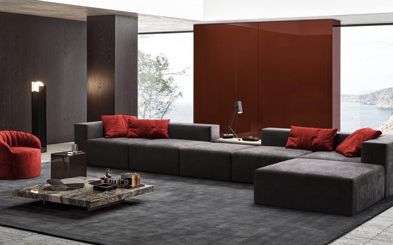 Minotti connery диван