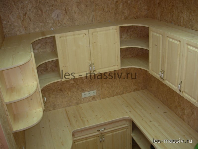 Кухня своими руками из мебельных щитов