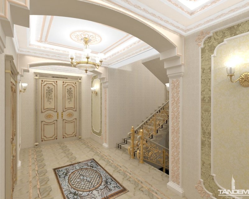 Luxury antonovich design холла