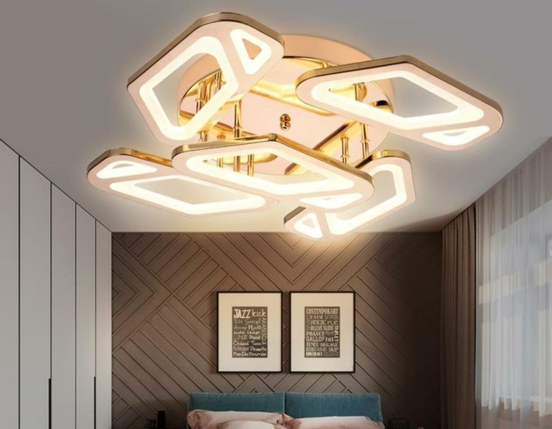 Потолочная светодиодная люстра ambrella light