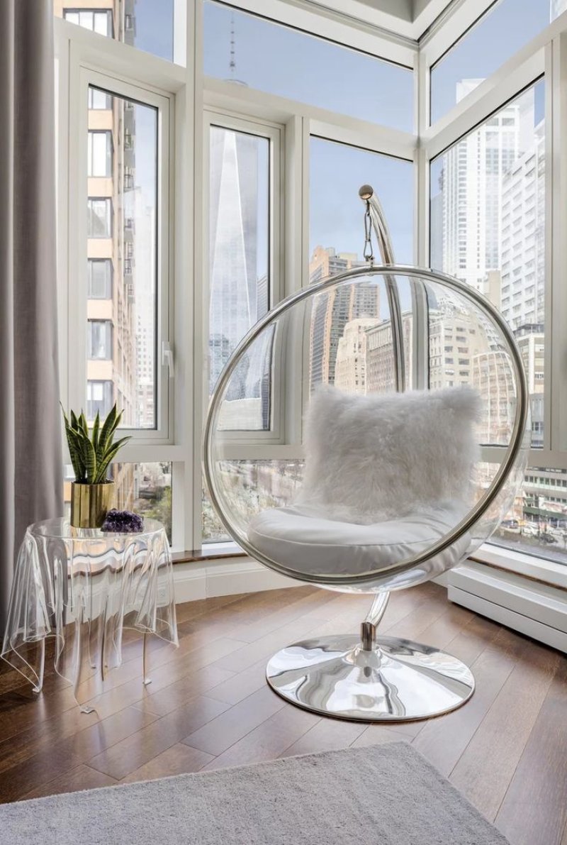 Кресло подвесное bubble chair