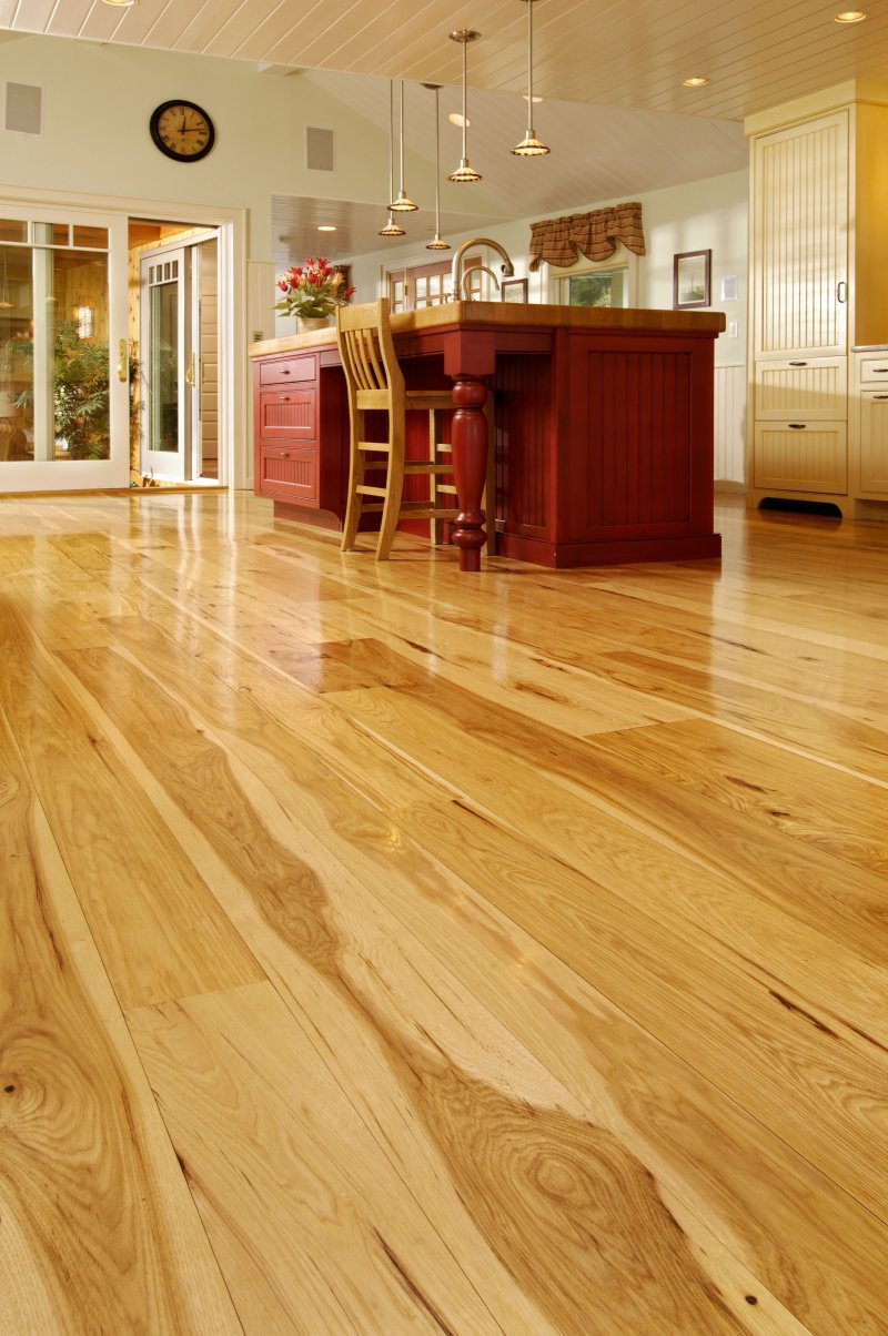 Solid wood flooring