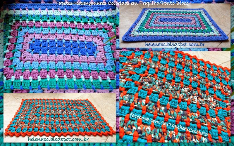 Коврик из полипропиленовой пряжи