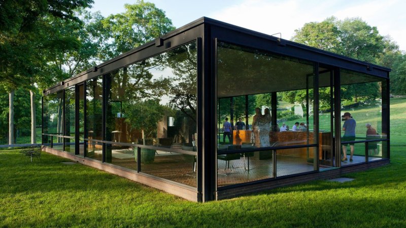 Philip johnson glass house
