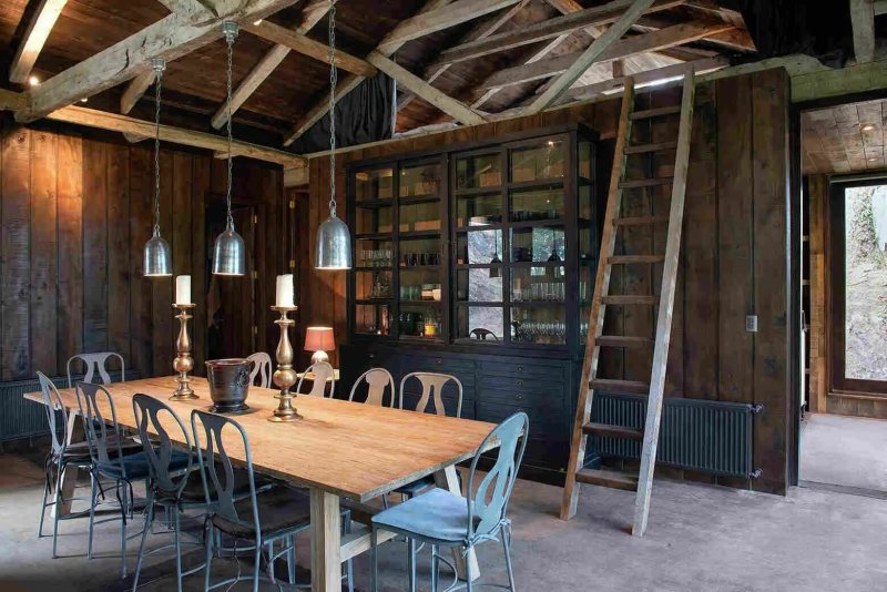 Дом в стиле амбара barn house