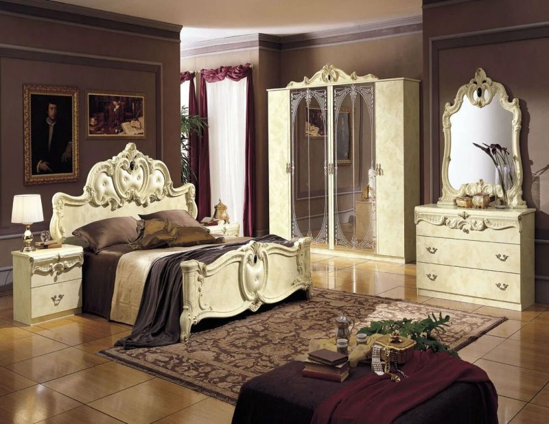 Спальня barocco ivory