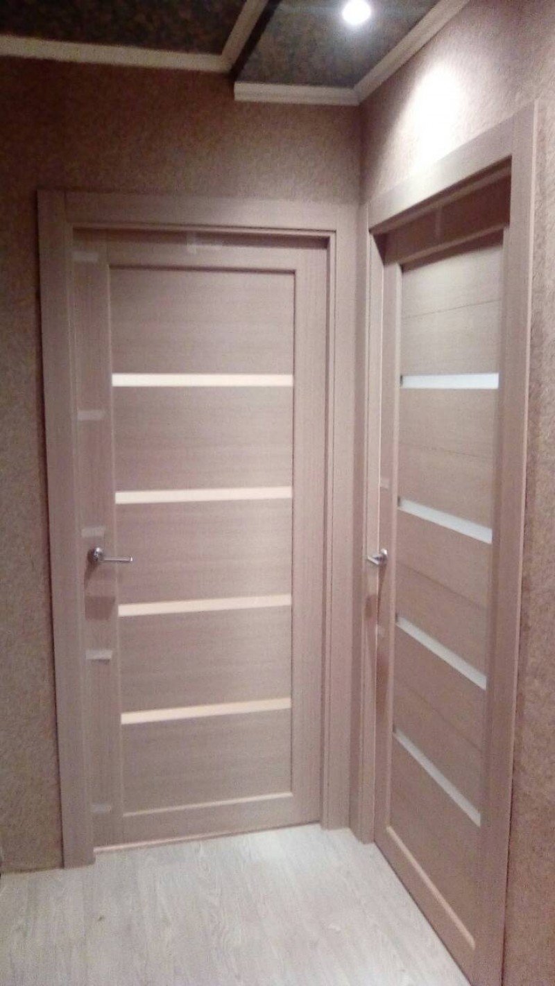 Межкомнатные двери светлые