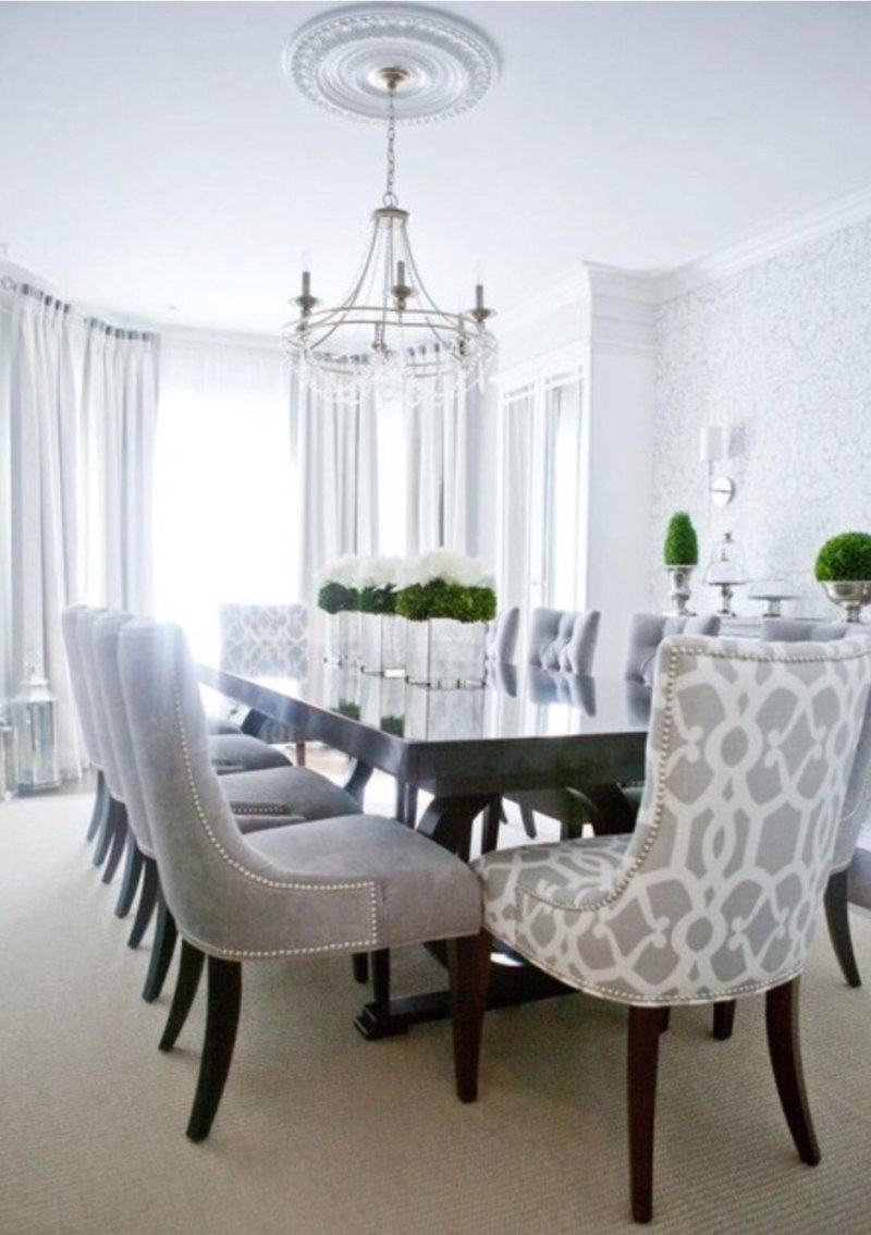 Стулья lisette grey dining