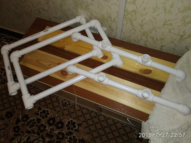Сушилка из полипропиленовых труб