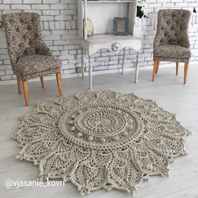 Ковры из полиэфирного шнура