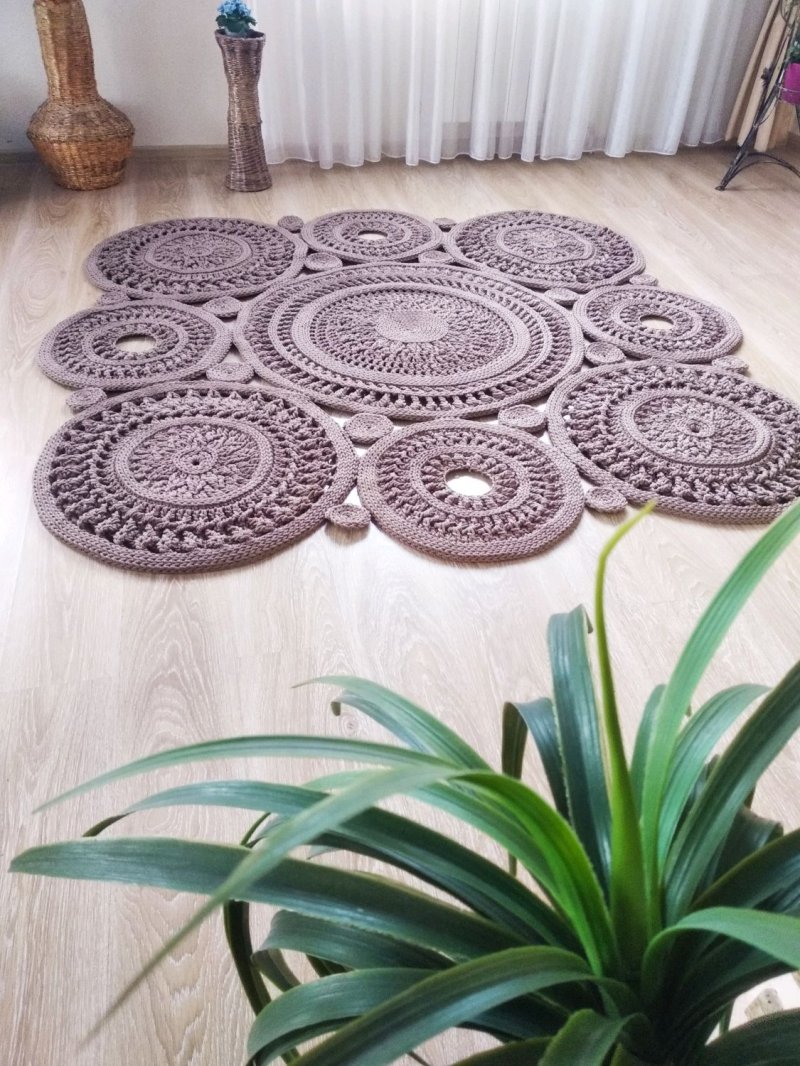 Вязаные ковры
