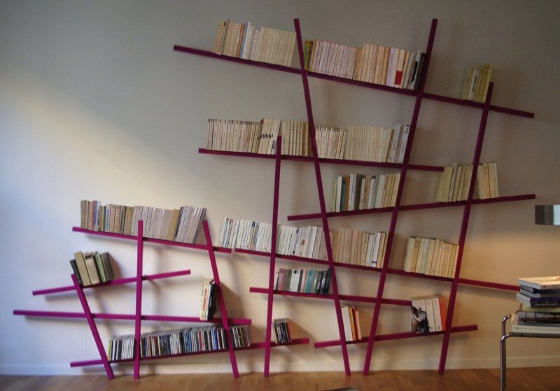 Книжная полка дизайн