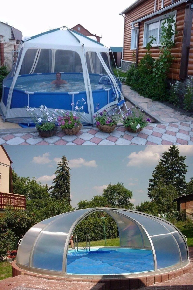 Крытые бассейны на даче