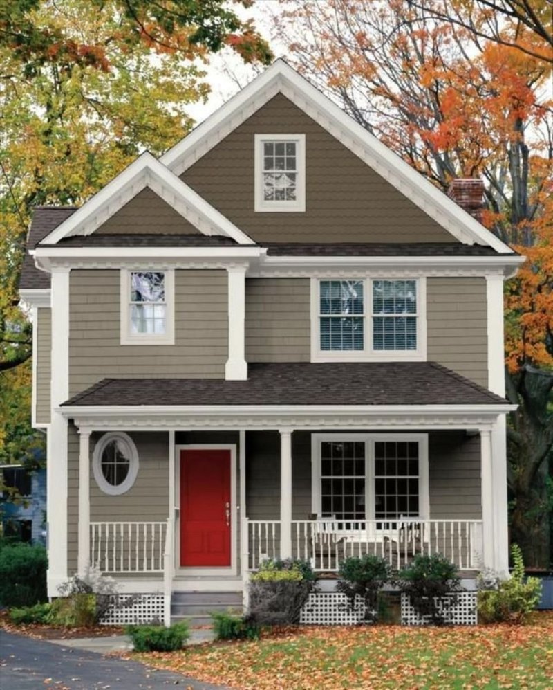 Home exterior paint design