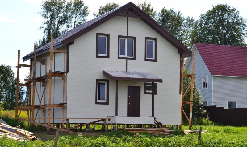 Дом каркасный